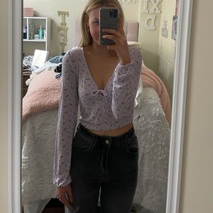 Pacsun Lavender Top